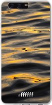 Huawei P10 Plus Hoesje Transparant TPU Case - Water Waves #ffffff