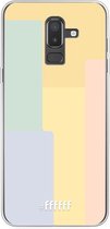 Samsung Galaxy J8 (2018) Hoesje Transparant TPU Case - Springtime Palette #ffffff