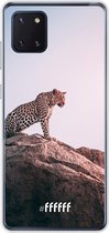 Samsung Galaxy Note 10 Lite Hoesje Transparant TPU Case - Leopard #ffffff