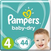 Pampers Bébé Dry Couches Taille 4 - 44 Couches