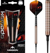 Mission Komodo RX M3 90% Soft Tip - Dartpijlen - 21 Gram