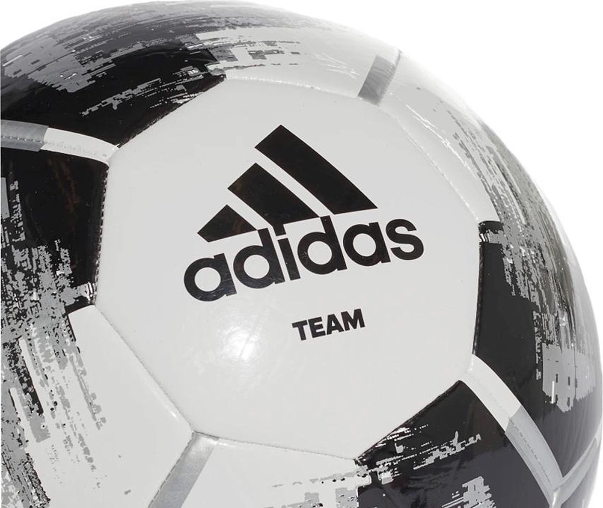 adidas Team Glider Voetbal Maat 5 - Wit/Zwart | bol.com