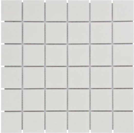 Manifestatie Corporation Instituut 0,95m² - Mozaiek Tegels - Barcelona Vierkant Wit 4,8x4,8 | bol.com