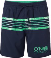 O Neill Cali Stripe Zwemshort / Zwembroek - Blauw Heren - Maat XL