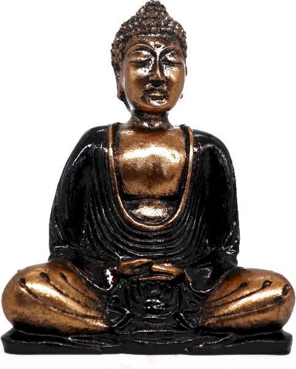 Zwart & Gouden Boeddha - Medium