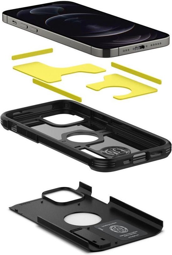 Spigen ACS01710 coque de protection pour téléphones portables 15,5 cm (6.1") Housse Noir