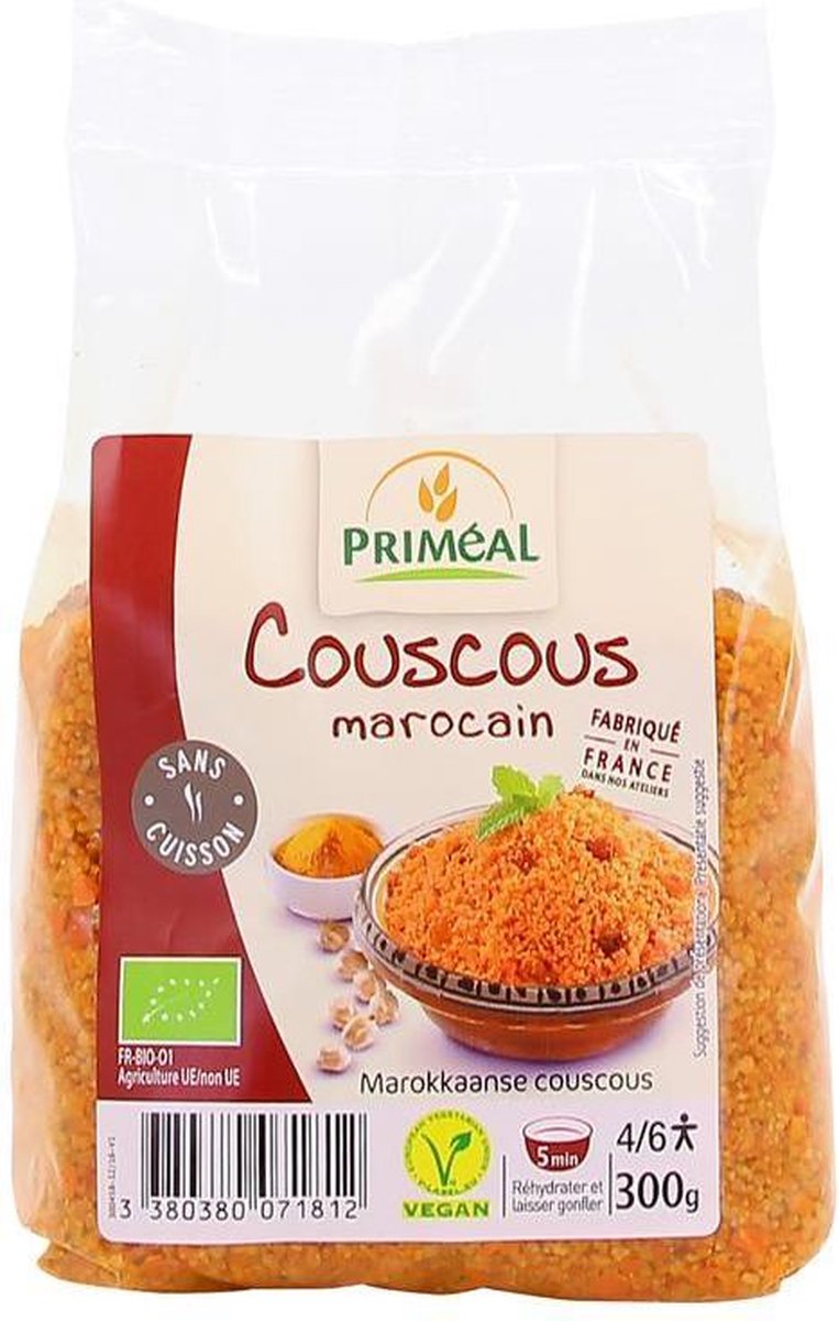 Primeal Couscous Marokkaans 300 gram