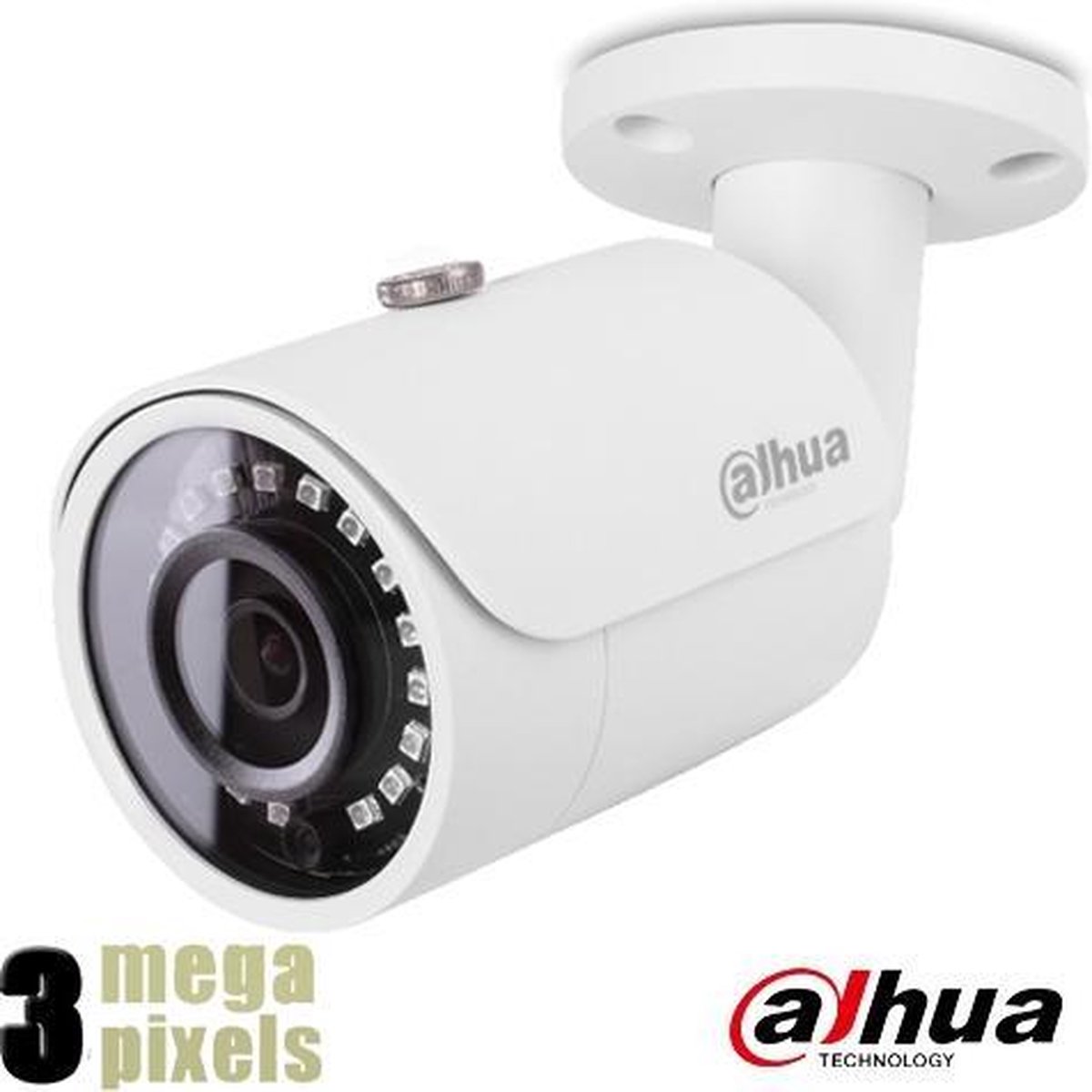 3 megapixel IP camera Dahua 20m nachtzicht 3.6mm lens - 3mpv6