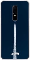 OnePlus 6 Hoesje Transparant TPU Case - Flying #ffffff