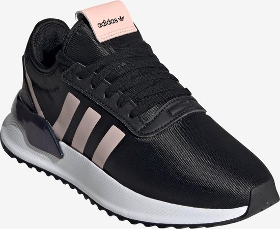 adidas U_Path X Dames Sneakers - Core Black/Core Black/Haze Coral - Maat  38.5 | bol.com