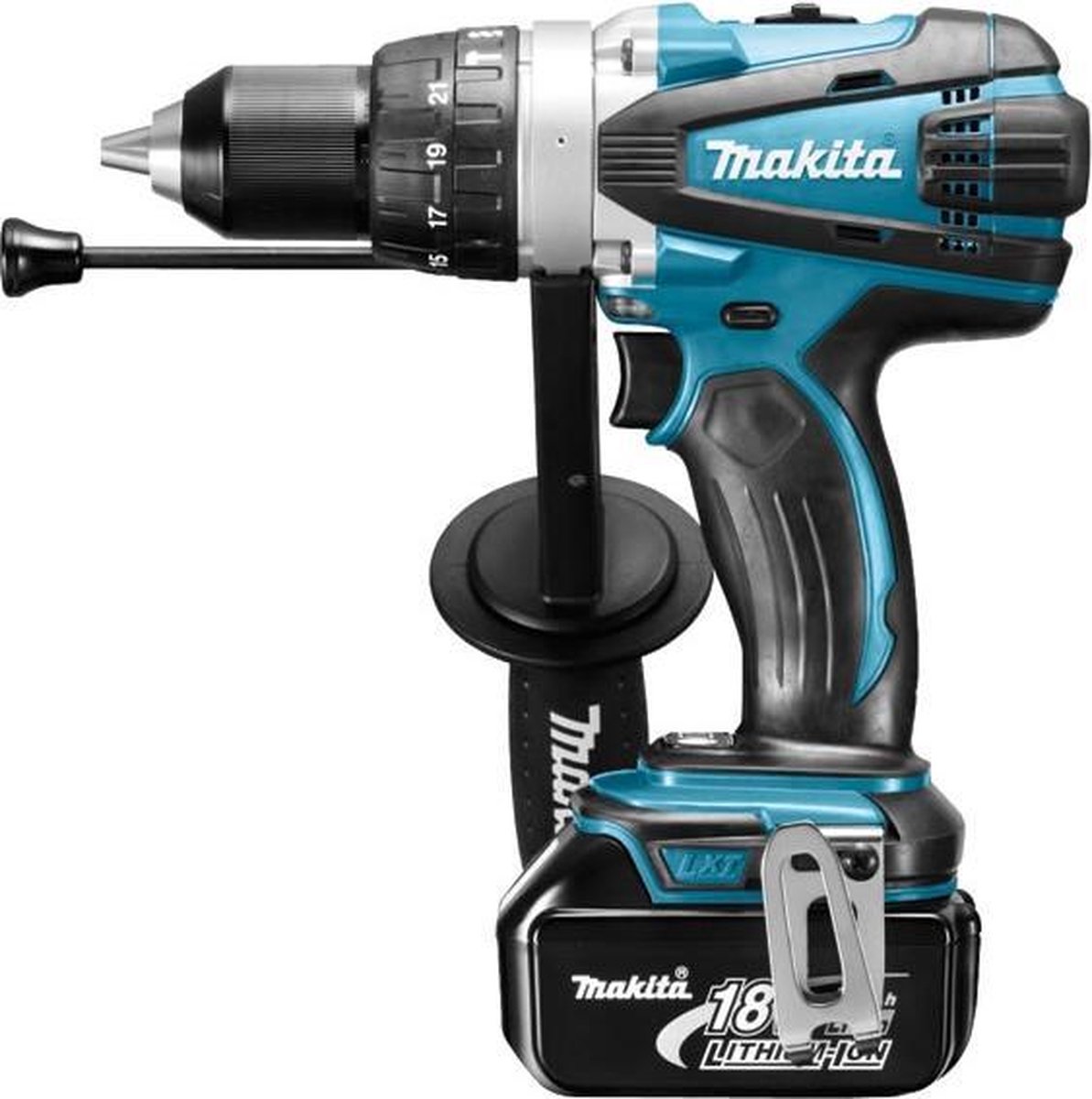 Makita DHP458RTJ 18V Li-Ion accu klopboor-/schroefmachine set (2x 5.0Ah accu) in Mbox – foto 2