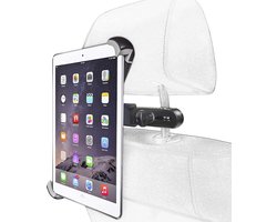 Tablet Houder Hoofdsteun Auto - Tablet Houder met Verstelbare Arm - Auto Accessories - Auto Houder Geschikt voor: iPad Pro Air Mini Samsung Galaxy tab en andere tablets
