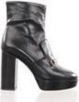 MAURY - dames enkellaars FRAPPANTE - zwart - maat 38