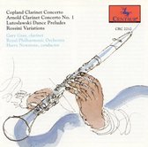 Copland: Clarinet Concerto; Arnold: Clarinet Concerto No. 1; Lutoslawski: Dance Preludes; Rossini: Variations