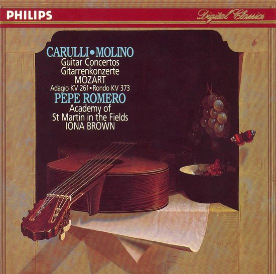 Carulli, Molino: Guitar Concertos;  Mozart / Pepe Romero