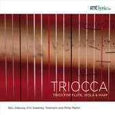 Trios for Flute, Viola & Harp: Bax, Debussy, Eric Sweeney, Telemann and Philip Martin