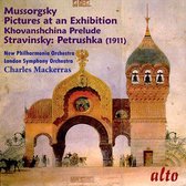 Mussorgsky: Pictures at an Exhibition; Khovanshchina Prelude; Stravinsky: Petrushka (1911)