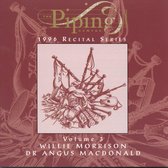 Willie Morrison and Dr Angus MacDonald - Piping Centre 1996 Recitals Volume 3 (CD)