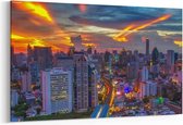 Schilderij - Bangkok city — 100x70 cm