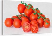 Schilderij - Trosje tomaten — 90x60 cm