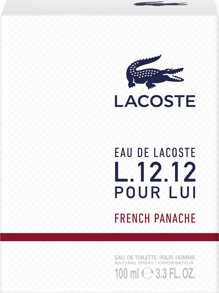 Lacoste Eau de Lacoste L.12.12 French Panache 100 ml eau de