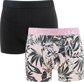 Superdry - boxers 2-pack roze & zwart - XXL