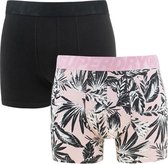 Superdry - boxers 2-pack roze & zwart - XL