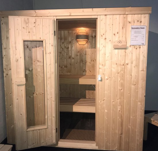 Showroom model sauna Lahti 201x165x198cm 