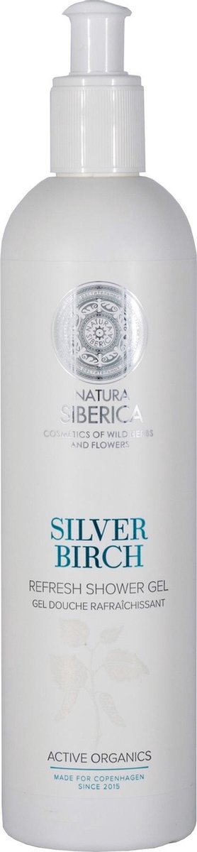 Natura Siberica Silver birch refresh shower gel, 400ml