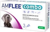 Amflee Combo Spot-on Hond - 402 mg (>40kg) - 3 pipetten