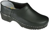 Schoenklomp/Klompschoen voetvorm dichte hak en met rubberen zool zelfde pasvorm als van het merk Simson schoenklompen, maat 45