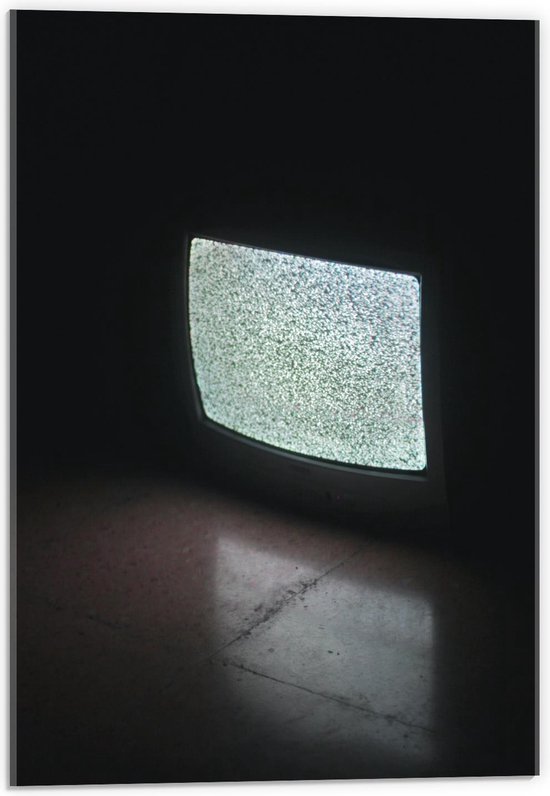 Acrylglas - Televisie zonder Beeld  - 40x60cm Foto op Acrylglas (Wanddecoratie op Acrylglas)