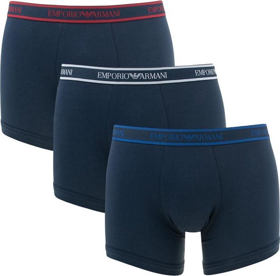3-pack boxers blauw V