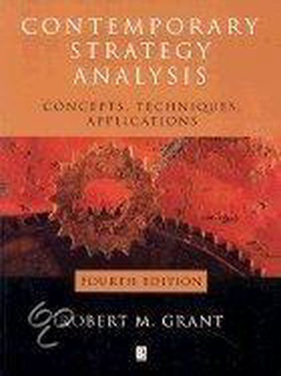 Contemporary Strategy Analysis - cover