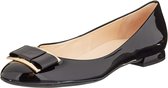 Högl 0-121084-0100 Dames Ballerina's - Zwart - Maat 37