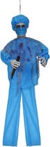 Fiestas Guirca Hangdecoratie Chirurg 100 Cm Polyester Blauw