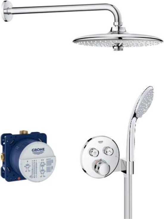 Grohe Euphoria smartcontrol comfortset inbouw 26cm chroom