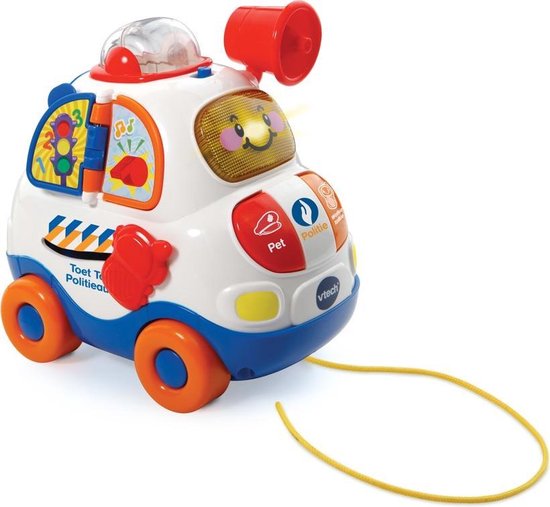 Edele Verbinding verbroken jogger VTech Baby Toet Toet Politieauto - Educatief Babyspeelgoed - 6 tot 36  Maanden | bol.com