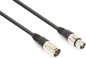 Câble audio Vonyx XLR avec connecteurs XLR (m / f) - 6 mètres