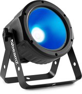 Discolamp - BeamZ COB30RGB - Krachtige LED PAR met 30W RGB COB LED - DJ, Horeca, Club, Restaurant, etc. - Zwart