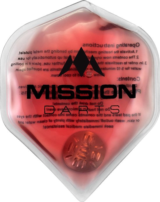 Thumbnail van een extra afbeelding van het spel Mission Flux Luxury Hand Warmer - Herbruikbaar - Red