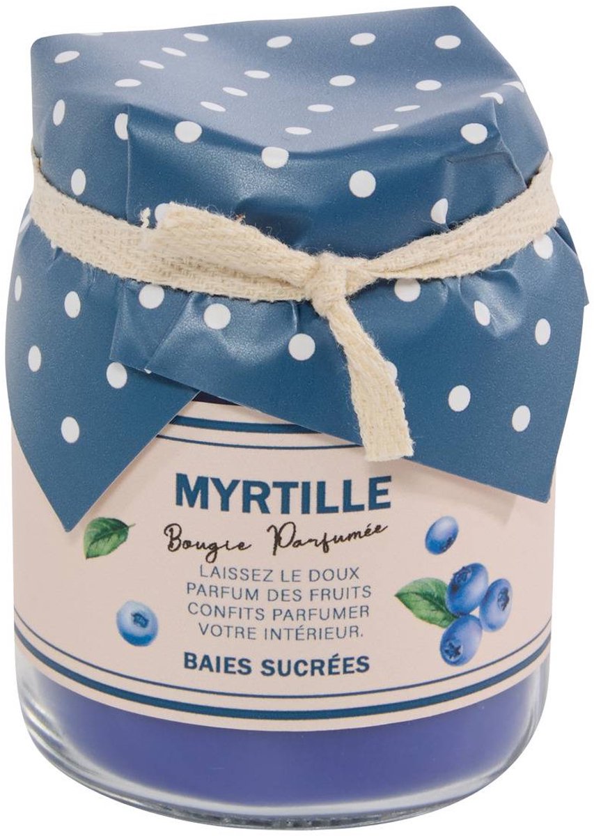 Atmosphera Créateur d'intérieur® Bougie parfumée Fra ronde 75 g bleu