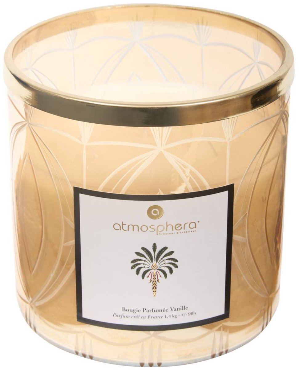 Bougie parfumée Palmer parfum vanille 1,4 kg