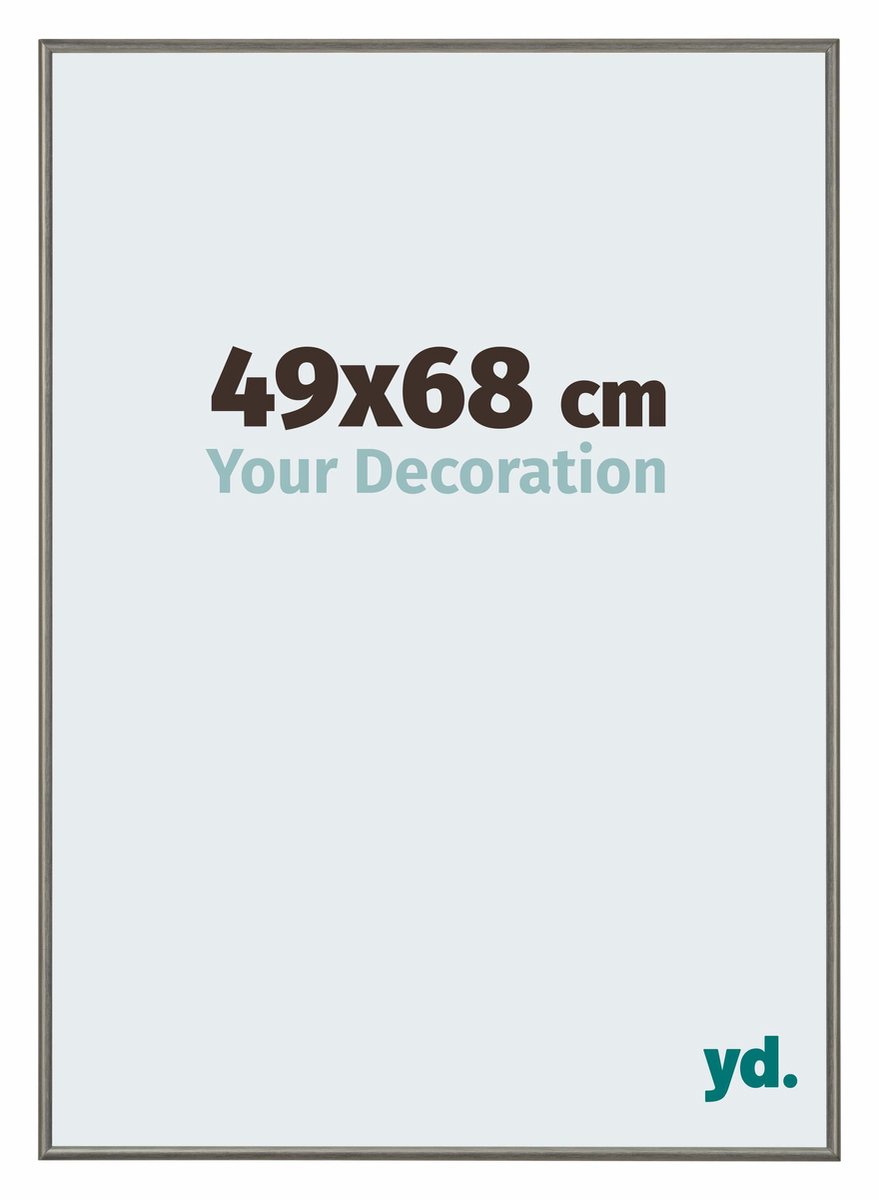 yd. Your Decoration - Fotolijst 49x68 cm - Aluminium - Mercury Structuur - New York