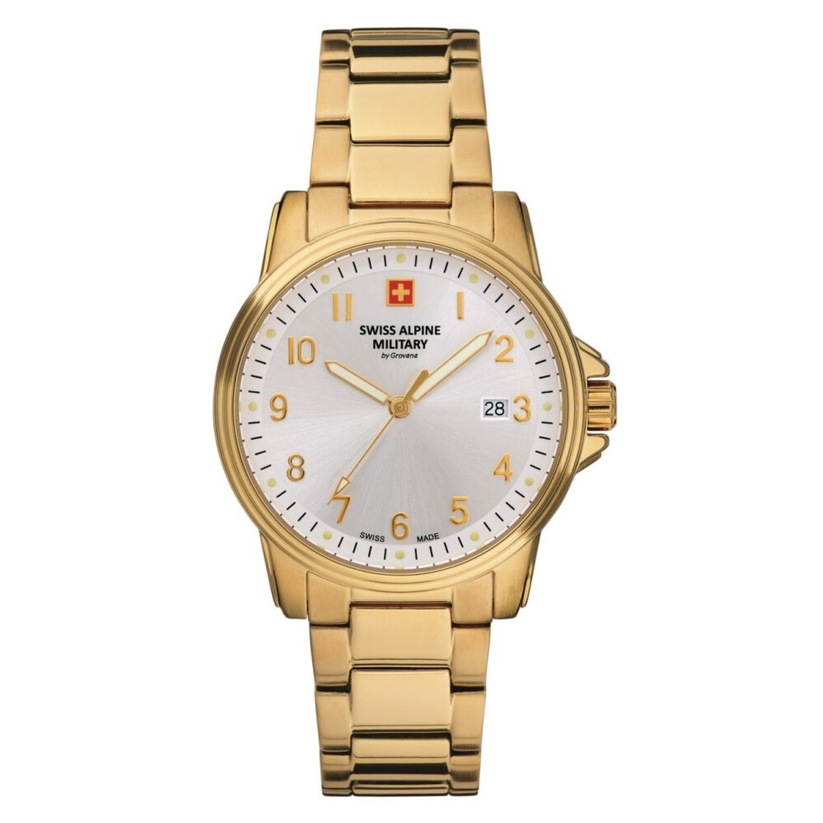 Swiss Alpine Military Leader SAM7011.1112 mannen horloge