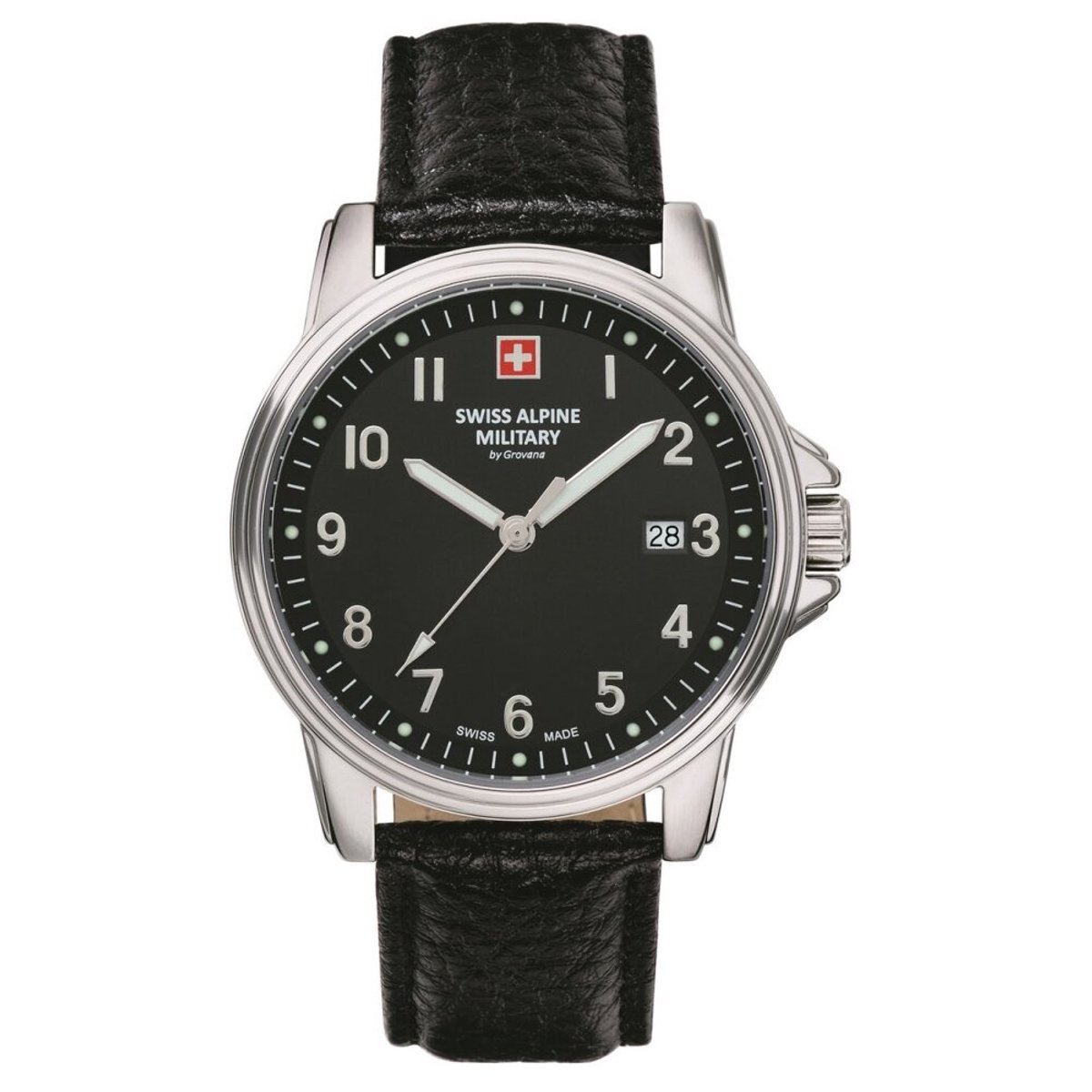 Swiss Alpine Military Leader SAM7011.1537 mannen horloge