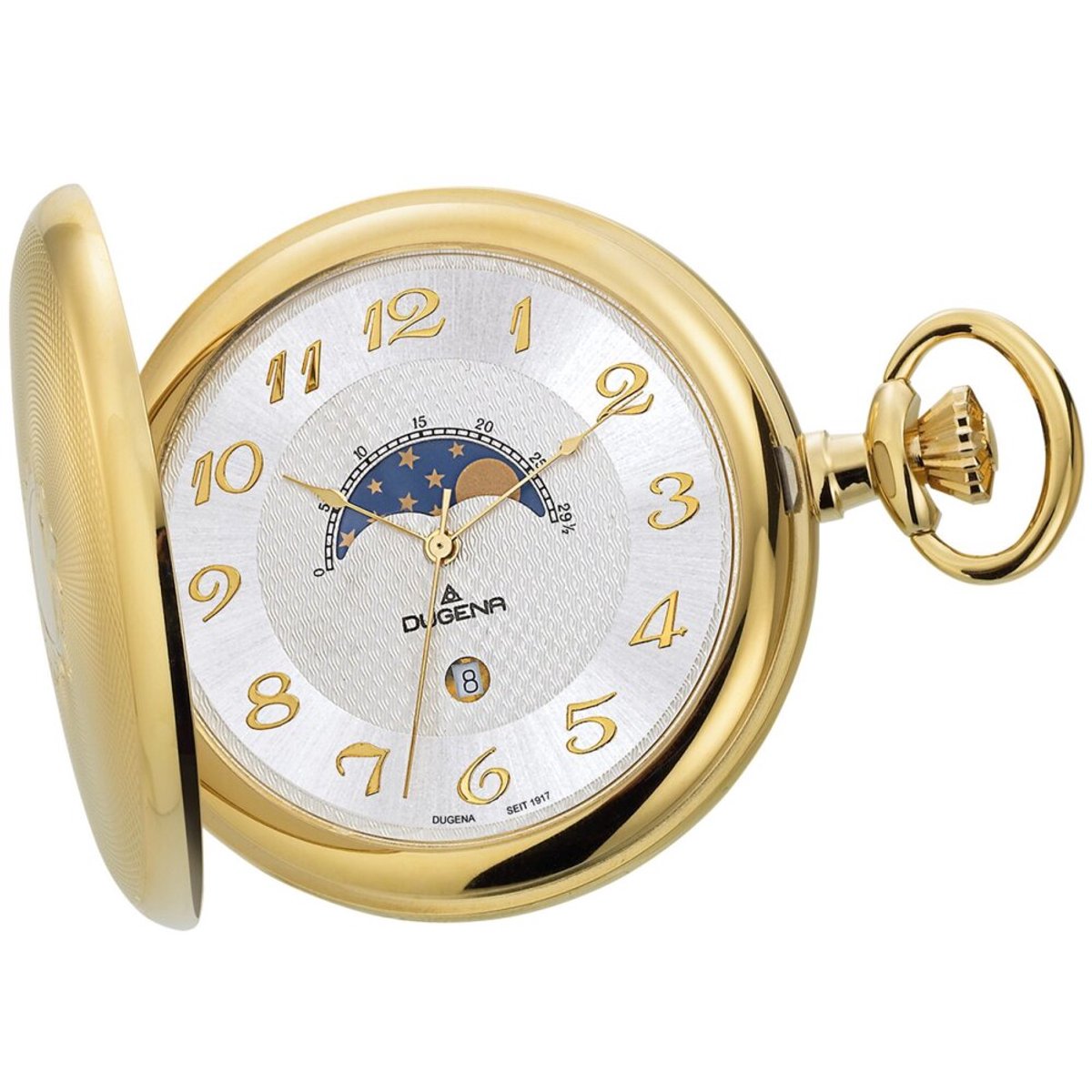 Dugena - 4460306 - Zakhorloge met ketting - Kwarts