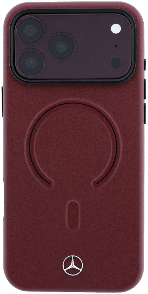 Mercedes-Benz Backcover hoesje voor Apple iPhone 18 Pro Max - burgundy van Mercedes-Benz — afbeelding 3