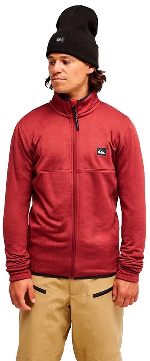 Quiksilver Steep Point Fz Fleece Rood XL Man