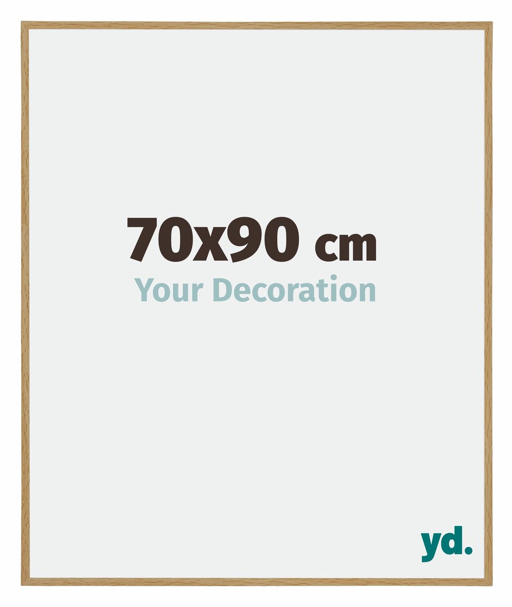yd. Your Decoration - Fotolijst 70x90 cm - Kunststof - Beuken Licht - Evry